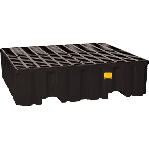 Palette de confinement des d&eacute;versements, Capacit&eacute; de d&eacute;versement 132 gal. US, 51" x 52,5" x 13,75" Duraquip Inc