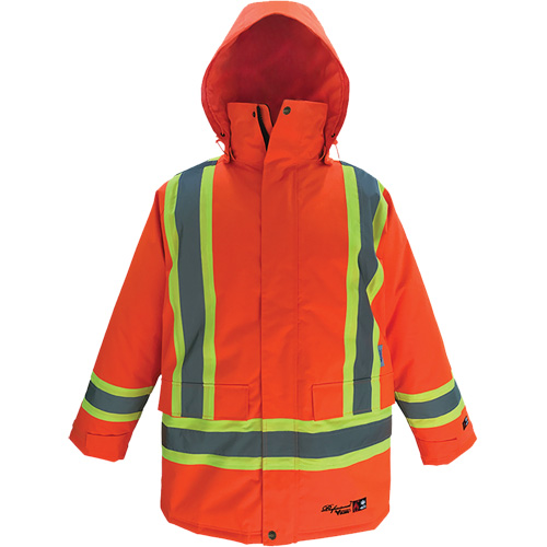 Parka isol&eacute; Journeyman, 2T-Grand, Noir Duraquip Inc