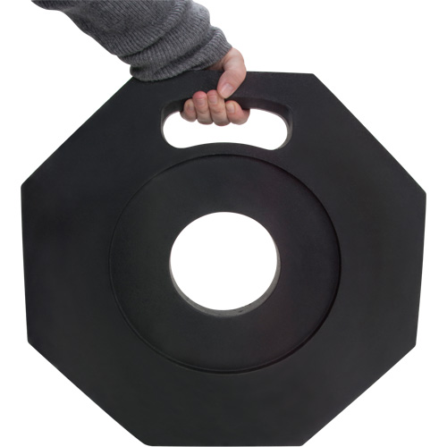 Rubber Base for Premium Delineator Posts, 12 lbs. Duraquip Inc