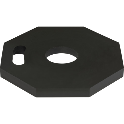 Rubber Base for Premium Delineator Posts, 12 lbs. Duraquip Inc