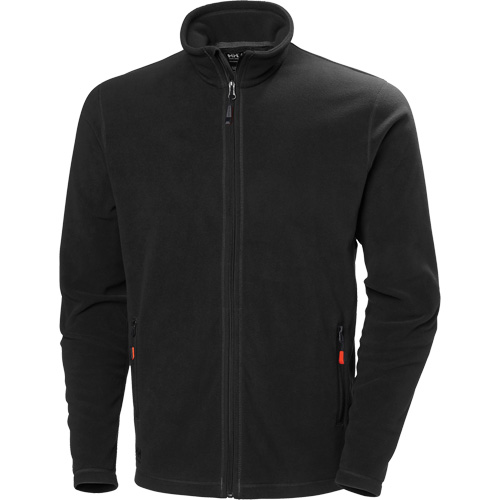 Fleece Jacket, Men's, 2X-Large, Black Duraquip Inc