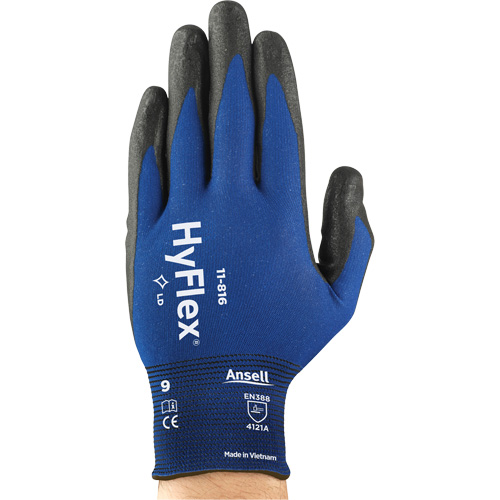 Gants HyFlex 11-816, 6, R&ecirc;vetement Mousse de nitrile, Calibre 18, Enveloppe en Nylon/Spand Duraquip Inc