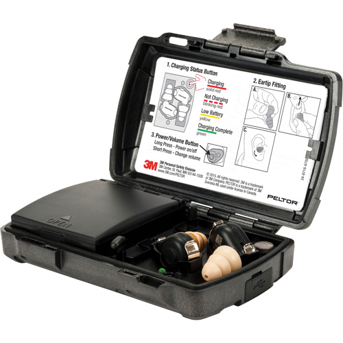 Trousse de bouchons d'oreilles Peltor Tactical TEP-200 Duraquip Inc