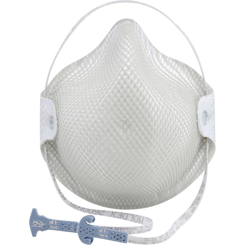 2600 Particulate Respirators, N95, NIOSH Certified, Low Profile Duraquip Inc