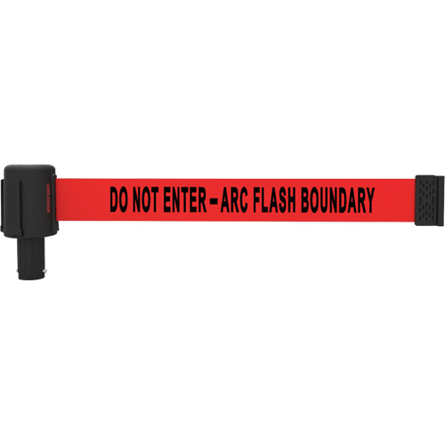 PLUS Banner Cassette, Do Not Enter - Arc Flash Boundary, 15', Red Tape Duraquip Inc
