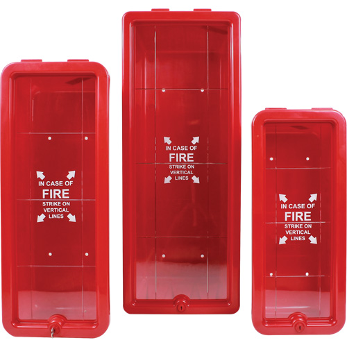 Fire Extinguisher Cabinet, 9" W x 23" H x 7" D Duraquip Inc