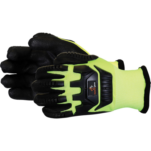 Dexterity&reg; Coated Gloves, 6, Nitrile Coating, 15 Gauge, Acrylic Shell Duraquip Inc