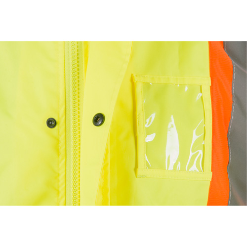 V&ecirc;tements imperm&eacute;ables RZ1000, Polyester, Petit, Jaune lime haute visibilit&eacute; Duraquip Inc