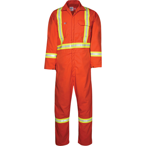 Combinaison non doubl&eacute;e Westex UltraSoft, Taille Moyen (grande taille), Orange, 8,7 cal/cm² Duraquip Inc
