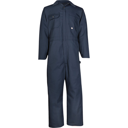 Combinaisons de travail de luxe en tissu crois&eacute;, Hommes, Bleu marine, Taille 36 Duraquip Inc