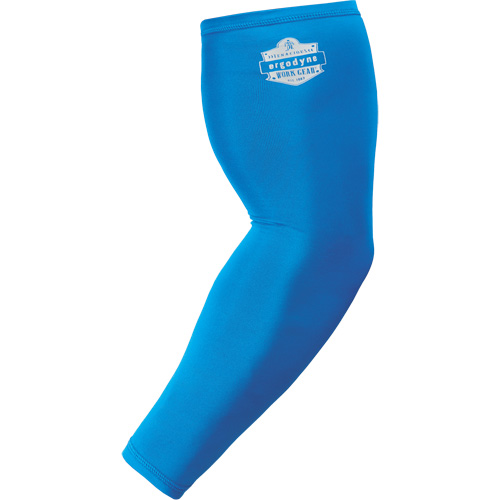 Chill-Its&reg; 6690 Cooling Arm Sleeves, 17", Polyester, Blue Duraquip Inc