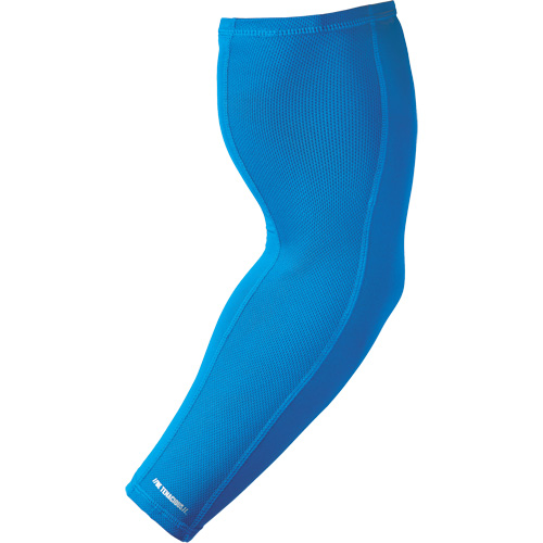 Chill-Its&reg; 6690 Cooling Arm Sleeves, 17", Polyester, Blue Duraquip Inc