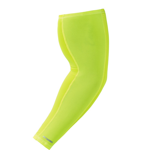 Chill-Its&reg; 6690 Cooling Arm Sleeves, 17", Polyester, Lime Duraquip Inc