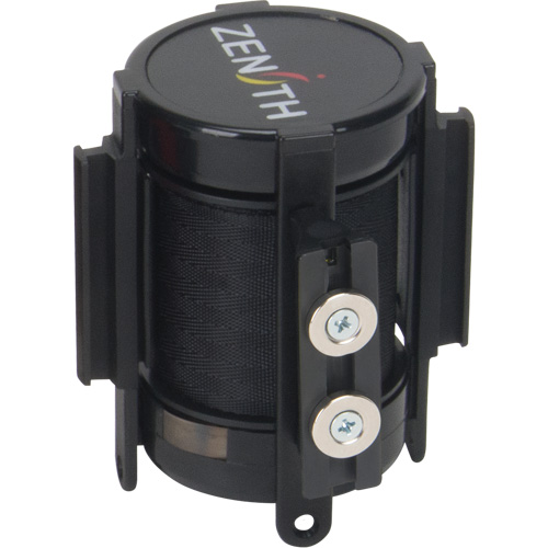 Magnetic Tape Cassette for Build-Your-Own Crowd Control Barrier, 7', Black Tape Duraquip Inc