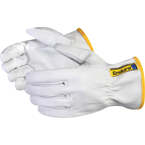 Endura&reg; Driver's Gloves, 3X-Large, Grain Goatskin Palm Duraquip Inc
