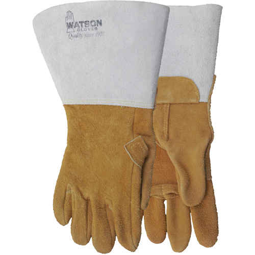 285 Buck-Tex Welding Gloves, Split Leather, Size 9 Duraquip Inc