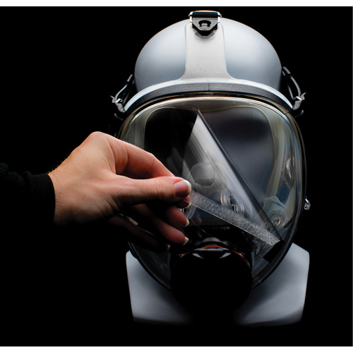 Protecteur anti&eacute;gratignures amovible pour visi&egrave;re de masque complet Duraquip Inc