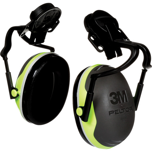 Protecteurs d'oreilles X4 s&eacute;rie X Peltor, Fixation pour casque, 26 NRR dB Duraquip Inc