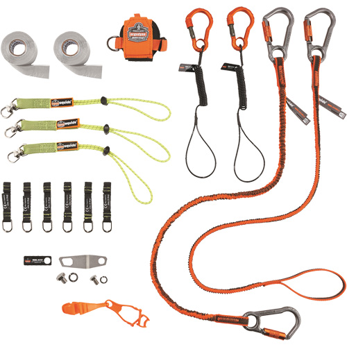 Trousse de longes de fixation d'outils pour maçon et cimentier-finisseur 3184 Squids Duraquip Inc