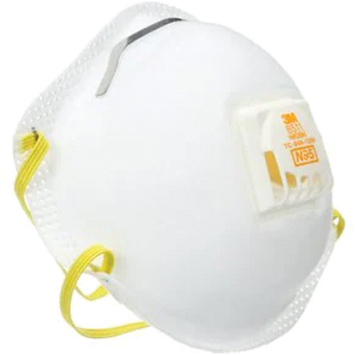 8511 Particulate Respirator, N95, NIOSH Certified Duraquip Inc