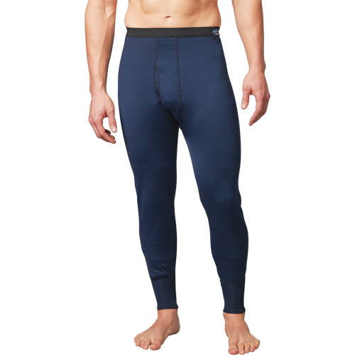 FR Base Layer Long John Pants, Men's, Small, Navy Blue Duraquip Inc