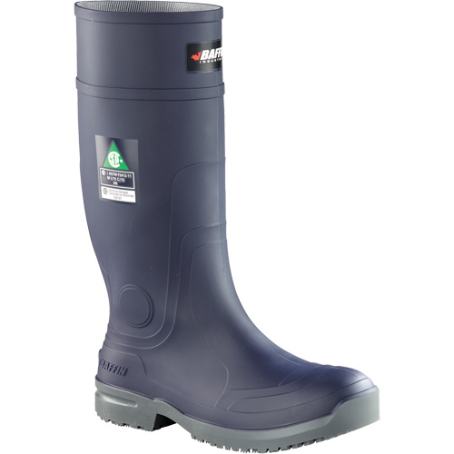 Slip Resistant Boots, Rubber, Steel Toe, Size 6 Duraquip Inc