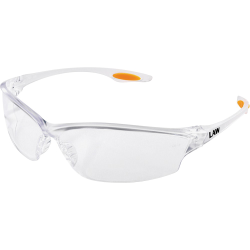 Lentille de rechange pour les lunettes de s&eacute;curit&eacute; Law LW2, Lentille Transparent, Antibu&eacute;e, ANSI Z87+/R&eacute;pond ou surpasse la norme CSA Z94.3 Duraquip Inc
