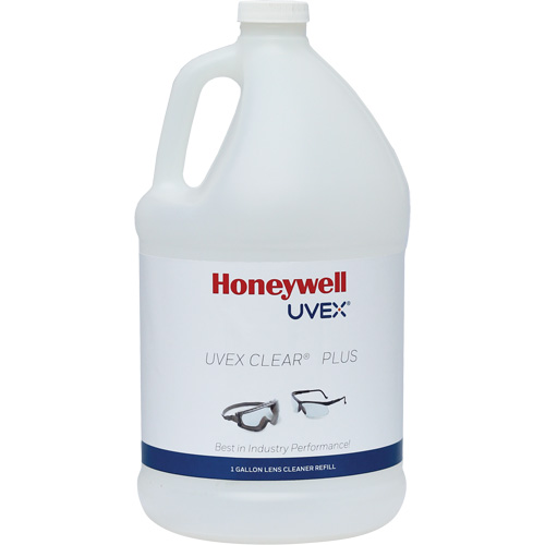 Solution de remplissage de nettoyeur de lentilles Uvex Clear Plus, 3,8 L Duraquip Inc