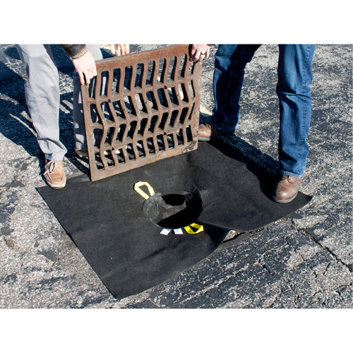 Storm Sentinel&reg; Catch Basin Insert, Sediment, 60" L x 60" W Duraquip Inc