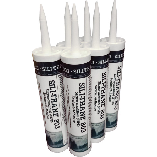 Cartouches de produit d'&eacute;tanch&eacute;it&eacute; Sili-Thane 803, P&acirc;te, 10,3 oz. Duraquip Inc