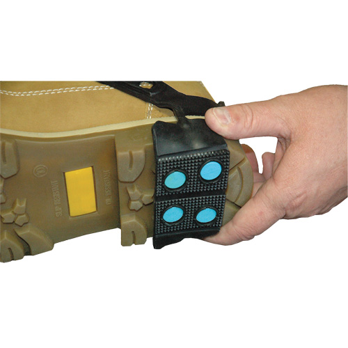 Heel Traction Aid, Tungsten Carbide, Stud Traction, One Size Duraquip Inc