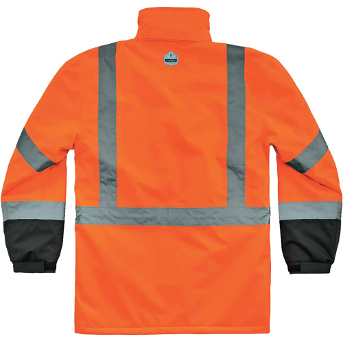 Parka thermique GloWear 8384 de Type R, Orange haute visibilit&eacute;, Grand Duraquip Inc