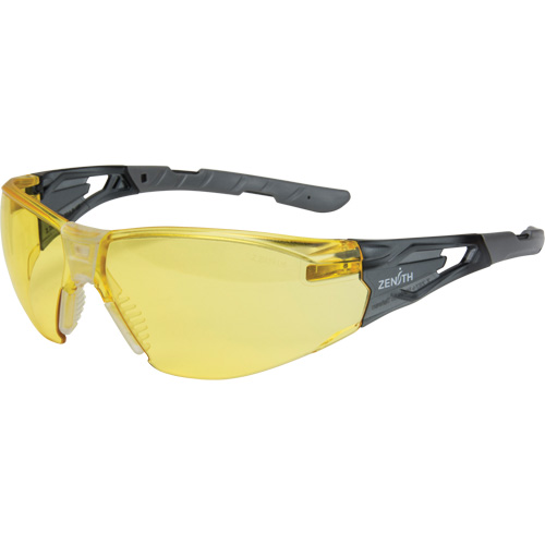 Z2900 Series Safety Glasses, Amber Lens, Anti-Scratch, ANSI Z87+/Meets/Exceeds CSA Z94.3 Duraquip Inc