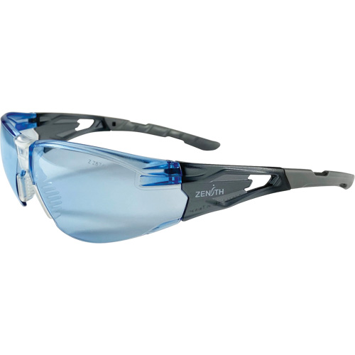 Z2900 Series Safety Glasses, Blue Lens, Anti-Scratch, ANSI Z87+/Meets/Exceeds CSA Z94.3 Duraquip Inc