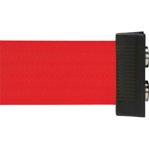 Magnetic Tape Cassette for Build-Your-Own Crowd Control Barrier, 7', Red Tape Duraquip Inc
