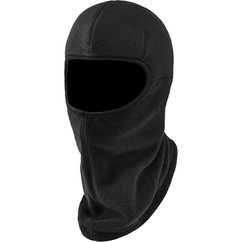 Passe-montagne avec fermeture &agrave; glissi&egrave;re N-Ferno, Molleton/Polyester, Noir Duraquip Inc