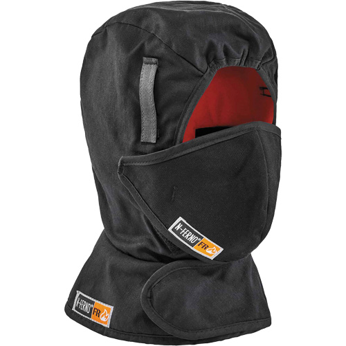 Doublure de casque de s&eacute;curit&eacute; d'hiver r&eacute;sistante au feu N-Ferno avec cache-bouche Duraquip Inc