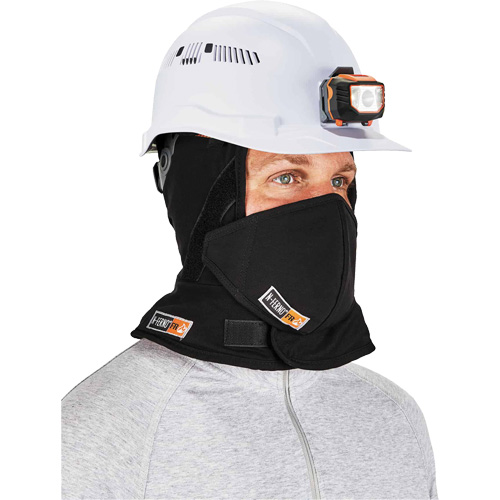 Doublure de casque de s&eacute;curit&eacute; d'hiver r&eacute;sistante au feu N-Ferno avec cache-bouche Duraquip Inc