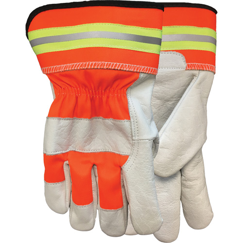 Flashback Fitters Gloves, Large, Grain Buffalo Palm Duraquip Inc