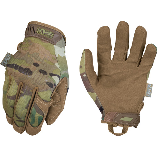 The Original&reg; MultiCam Work Gloves, Synthetic Palm, Size 8 Duraquip Inc