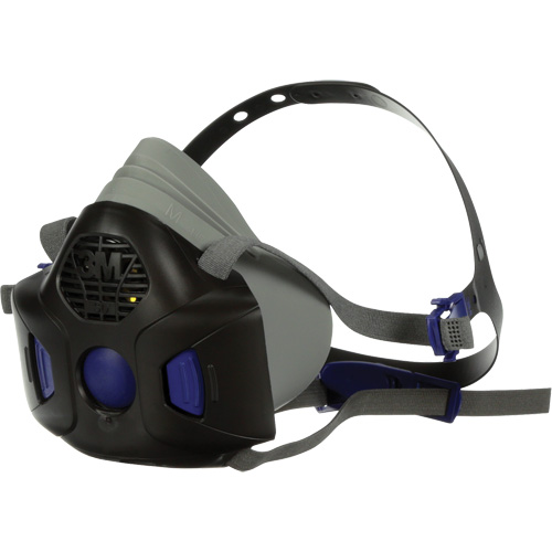 Secure Click HF-800 Series Half Facepiece Reusable Respirator, Silicone, Medium Duraquip Inc