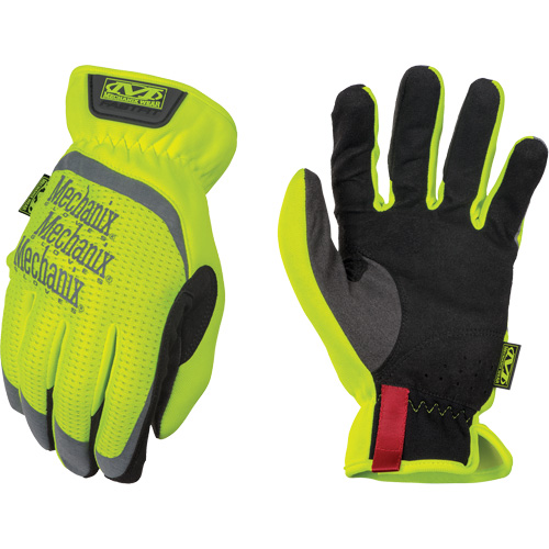 Gants de travail FastFit &agrave; haute visibilit&eacute;, Paume Synth&eacute;tique, Taille T-Grand/11 Duraquip Inc