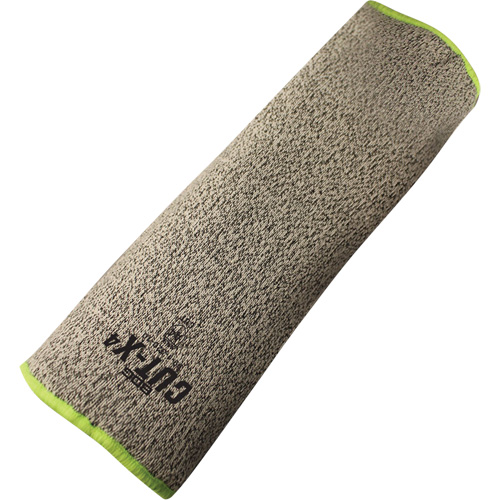 Manchon r&eacute;sistant aux coupures Cut-X, Fibre de verre/Poly&eacute;thyl&egrave;ne, 10", ASTM ANSI niveau A4, Beige Duraquip Inc