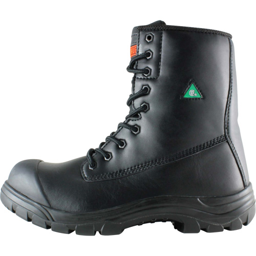 Bottes de travail Storm, Cuir, Embout Acier, Taille 7, Imperm&eacute;able Duraquip Inc