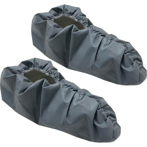 KleenGuard A40 Skid-Resistant Shoe Covers, Small, SMS, Grey Duraquip Inc