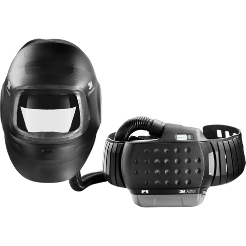 Adflo High-Altitude PAPR System, Welding Helmet, Lithium-Ion Battery Duraquip Inc