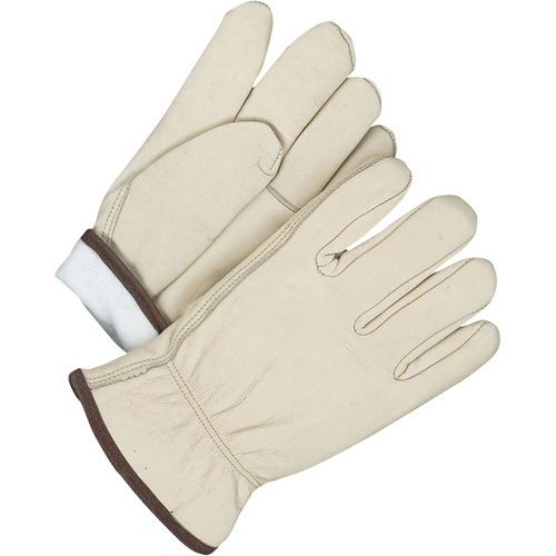 Gants pour conducteur/cordeur, 10, Paume en Cuir fleur de vache, Thinsulate Duraquip Inc
