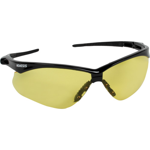 KleenGuard Nemesis Safety Glasses, Amber Lens, ANSI Z87+/Meets/Exceeds CSA Z94.3 Duraquip Inc