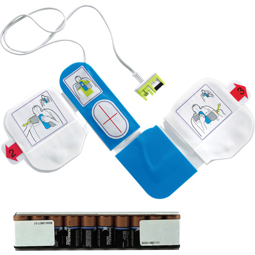 Battery Pack & CPR-D-Padz&reg; Kit, Zoll AED Plus&reg; For, Class 4 Duraquip Inc