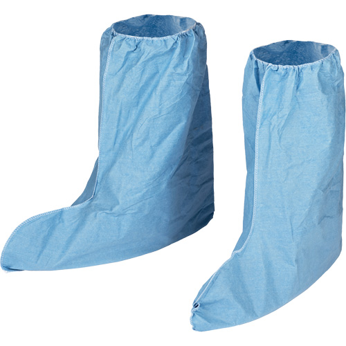Couvre-bottes ignifuges Pyrolon Plus 2, T-Grand, Tissu ignifug&eacute;, Bleu Duraquip Inc